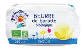 GRANDEUR NATURE BEURRE DE BARATTE DOUX