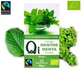 THES QI THE VERT A LA MENTHE 25 INFUSETT