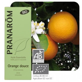 Huile essentielle Orange douce Pranarom 10 mL