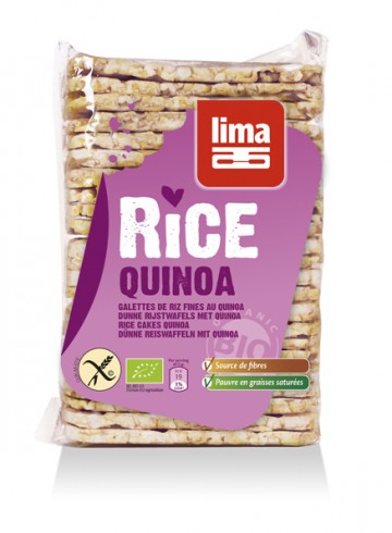 Lima Galettes de riz et quinoa fines