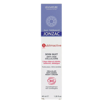 JONZAC SOIN NUIT ANTI AGE CELLULAIRE 40ML