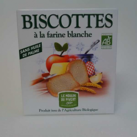MOULIN DU PIVERT BISCOTTES BLANCHES SS S